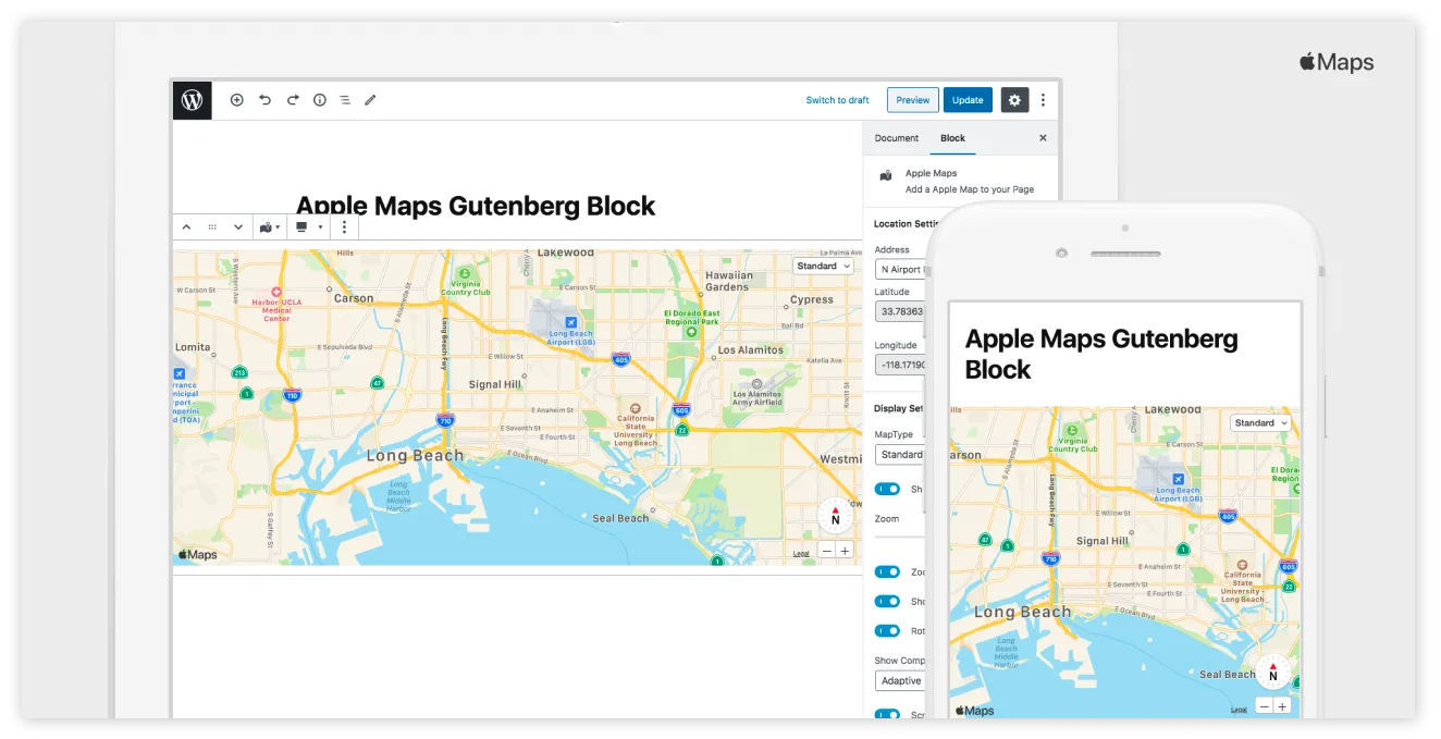 Block for Apple Maps